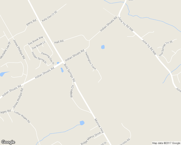 map of restaurants, bars, coffee shops, grocery stores, and more near 3217 Kinross Court in Dacula
