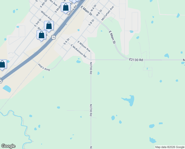 map of restaurants, bars, coffee shops, grocery stores, and more near 189 Treaty Road in Calera