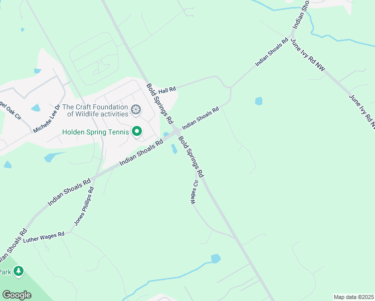 map of restaurants, bars, coffee shops, grocery stores, and more near 3057 Bold Springs Road in Dacula