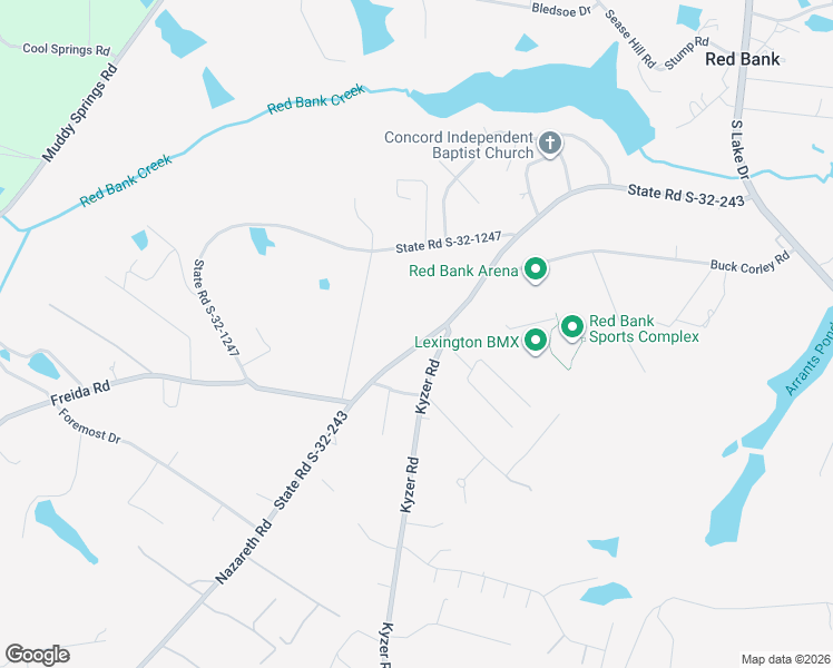 map of restaurants, bars, coffee shops, grocery stores, and more near 1170 Nazareth Road in Lexington