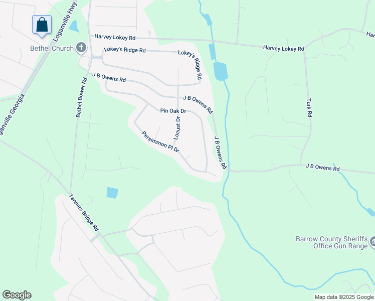 map of restaurants, bars, coffee shops, grocery stores, and more near 569 Pin Oak Drive in Bethlehem