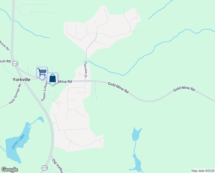 map of restaurants, bars, coffee shops, grocery stores, and more near 1880 Gold Mine Road in Dallas