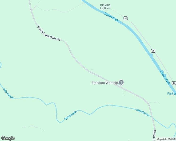 map of restaurants, bars, coffee shops, grocery stores, and more near 9707 Smith Lake Dam Road in Jasper