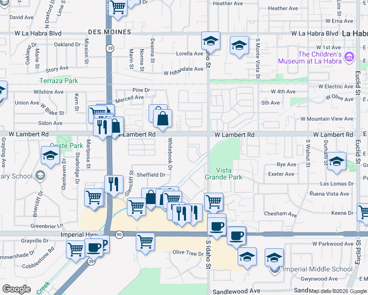map of restaurants, bars, coffee shops, grocery stores, and more near in 