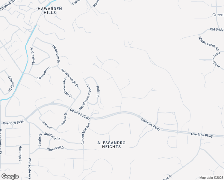 map of restaurants, bars, coffee shops, grocery stores, and more near 6959 Wyndham Hill Drive in Riverside