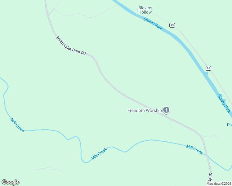 map of restaurants, bars, coffee shops, grocery stores, and more near 9203-9707 Smith Lake Dam Road in Jasper