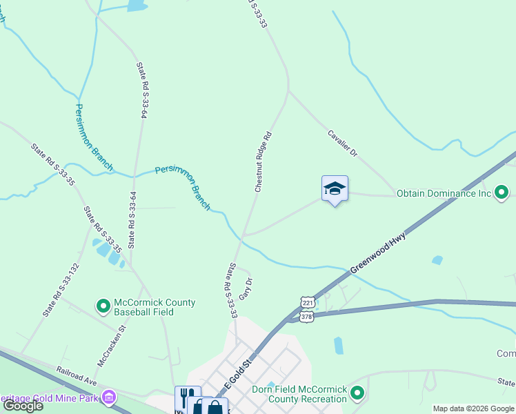 map of restaurants, bars, coffee shops, grocery stores, and more near in McCormick