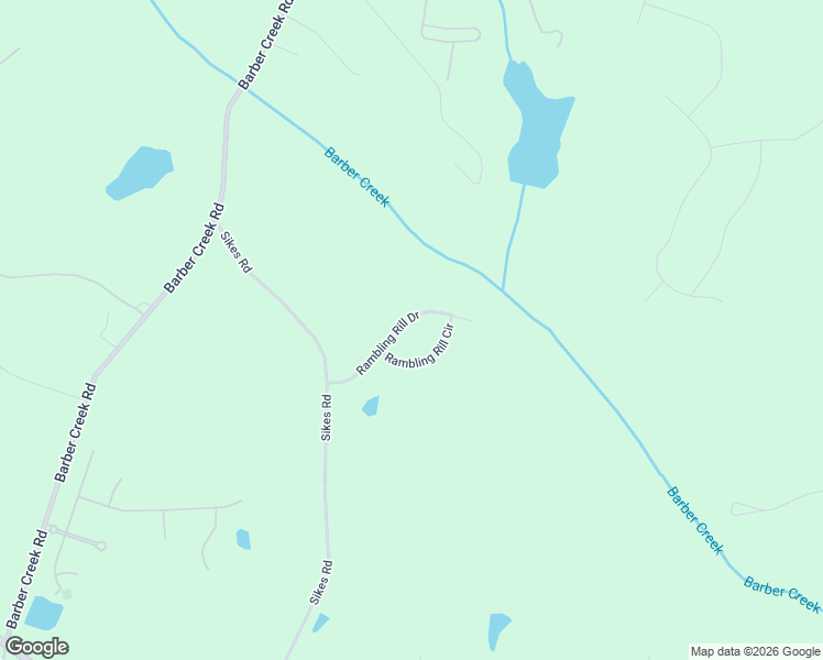 map of restaurants, bars, coffee shops, grocery stores, and more near 2042 Rambling Rill Drive in Statham
