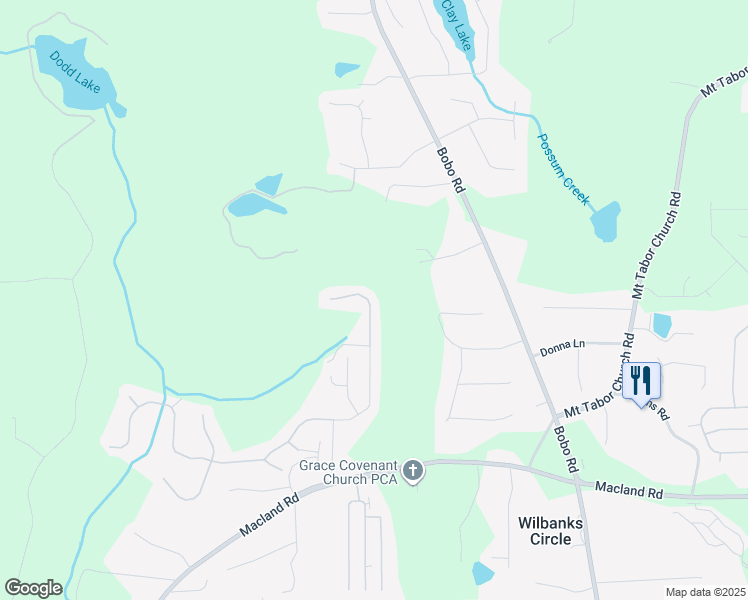 map of restaurants, bars, coffee shops, grocery stores, and more near 318 Dublin Way in Dallas