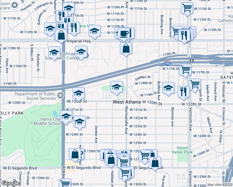 map of restaurants, bars, coffee shops, grocery stores, and more near 1413 Turin Lane in Los Angeles