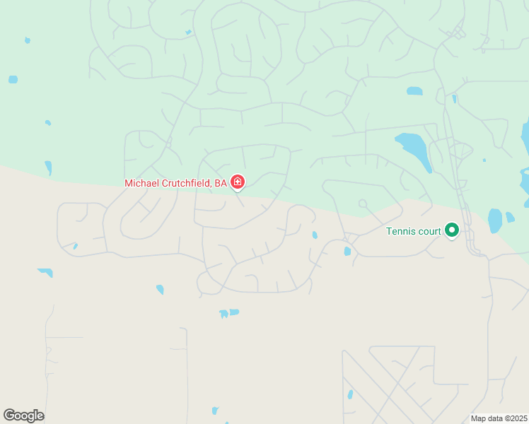 map of restaurants, bars, coffee shops, grocery stores, and more near Marietta Circle in Burneyville