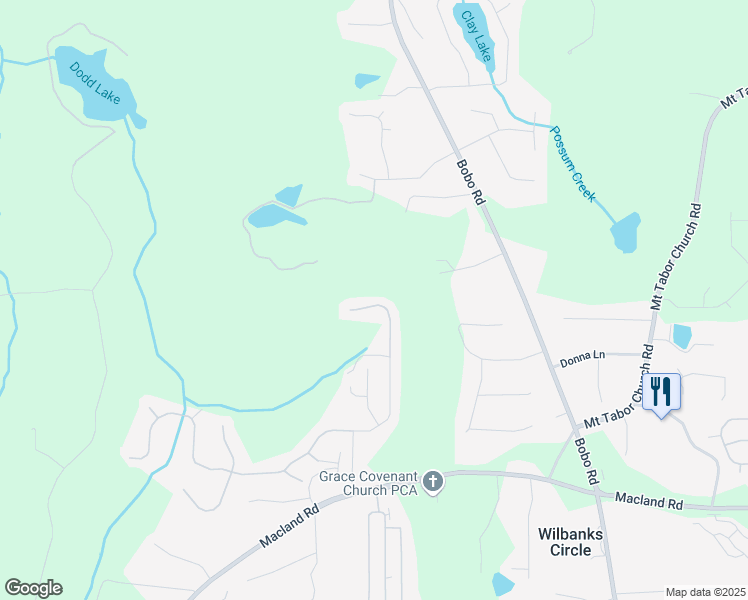 map of restaurants, bars, coffee shops, grocery stores, and more near 392 Dublin Way in Dallas