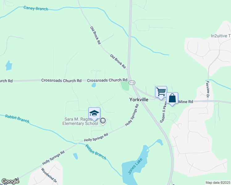 map of restaurants, bars, coffee shops, grocery stores, and more near 1 Benjamin Drive in Rockmart
