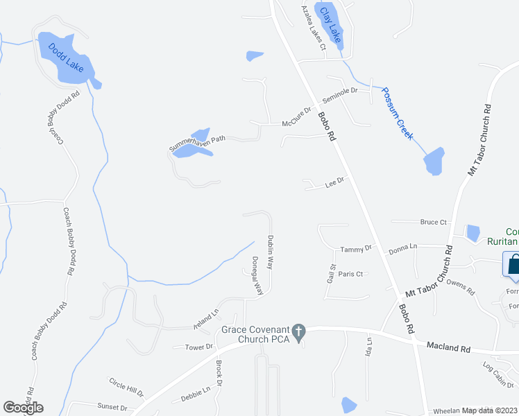 map of restaurants, bars, coffee shops, grocery stores, and more near 392 Dublin Way in Dallas