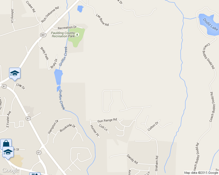 map of restaurants, bars, coffee shops, grocery stores, and more near 282 Cottonwood Loop in Dallas