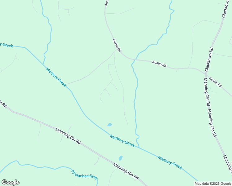 map of restaurants, bars, coffee shops, grocery stores, and more near 1405 Carson Trail in Winder