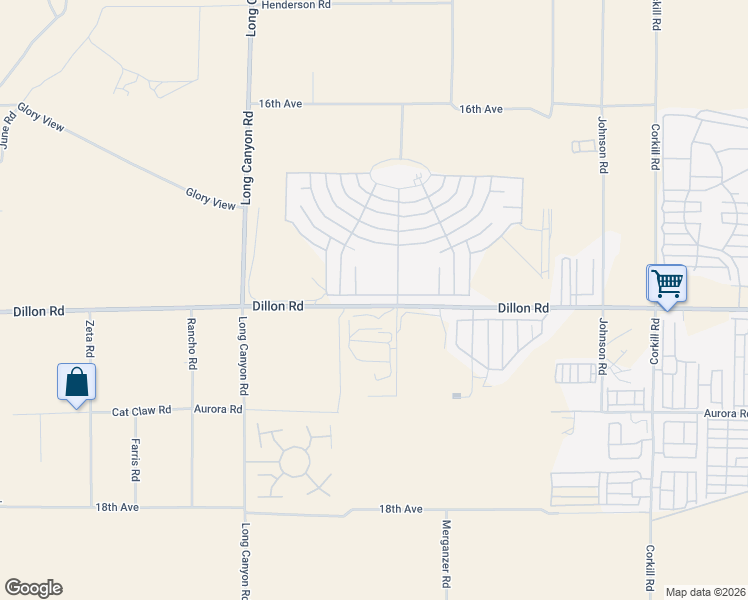 map of restaurants, bars, coffee shops, grocery stores, and more near 69350 Fairway Road in Desert Hot Springs