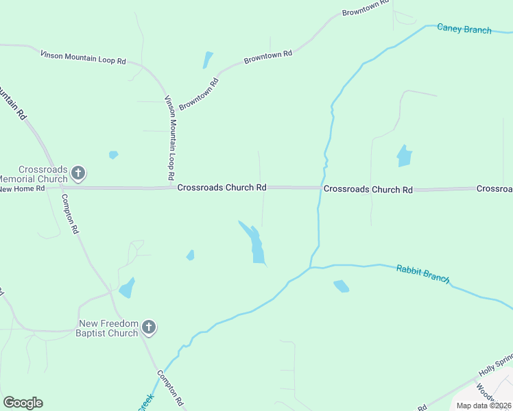 map of restaurants, bars, coffee shops, grocery stores, and more near 74 Sandy Path in Rockmart