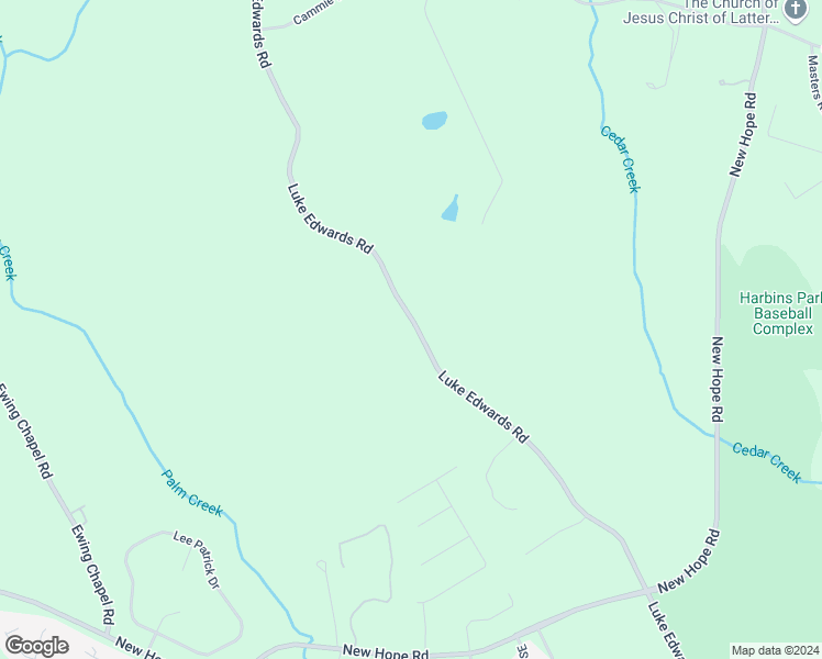 map of restaurants, bars, coffee shops, grocery stores, and more near 2375 Luke Edwards Road in Dacula