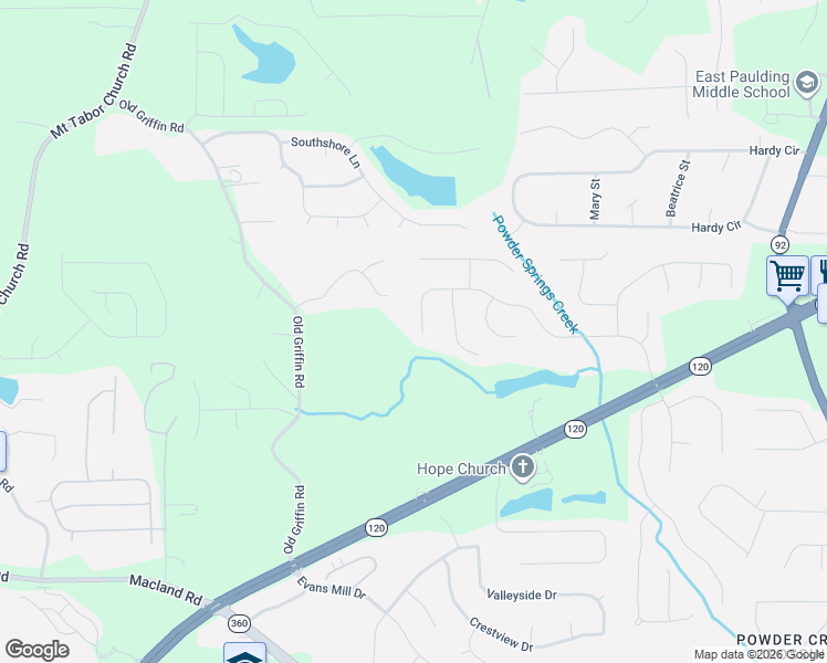 map of restaurants, bars, coffee shops, grocery stores, and more near 755 Hunters Trace in Dallas