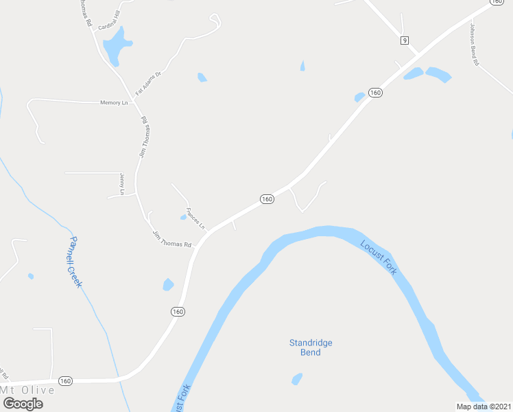 map of restaurants, bars, coffee shops, grocery stores, and more near 9232 Alabama 160 in Hayden