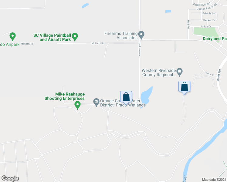 map of restaurants, bars, coffee shops, grocery stores, and more near 912 Redhead Lane in Corona