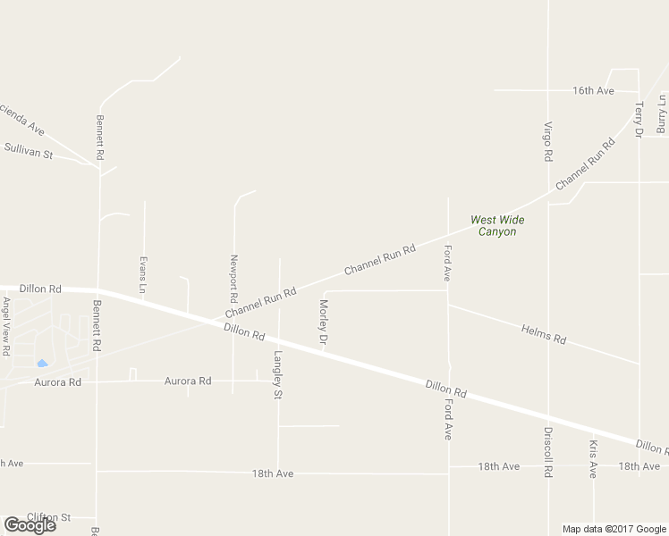 map of restaurants, bars, coffee shops, grocery stores, and more near 71650 Channel Run Road in Desert Hot Springs