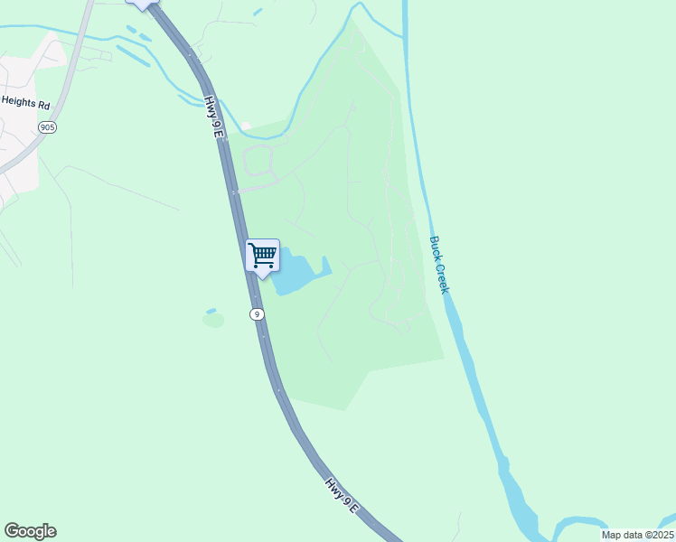 map of restaurants, bars, coffee shops, grocery stores, and more near 684 Bucks Trail in Longs