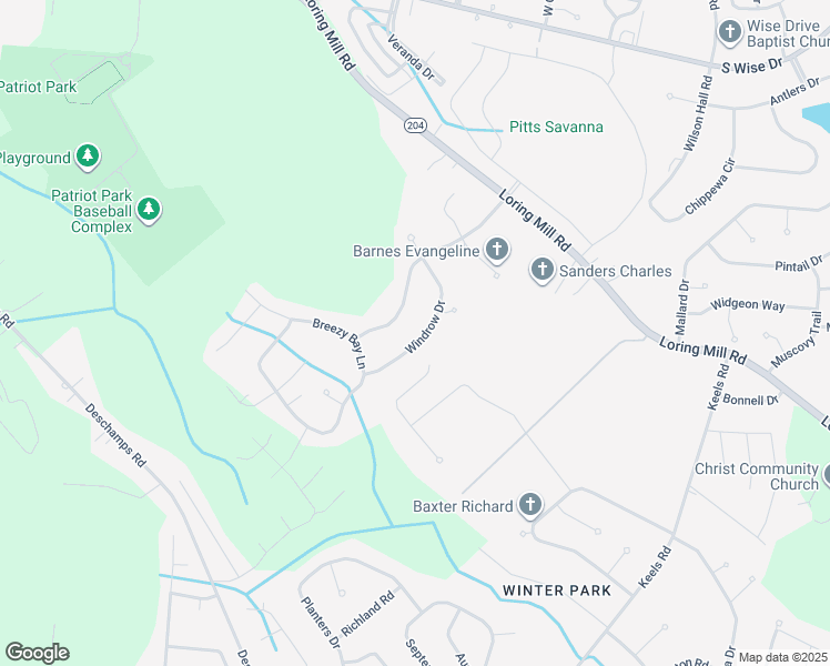 map of restaurants, bars, coffee shops, grocery stores, and more near 740 Windrow Drive in Sumter
