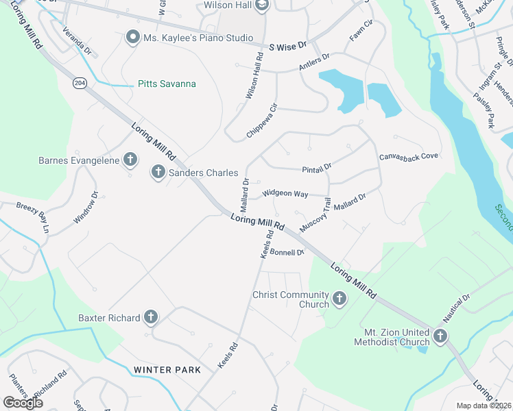 map of restaurants, bars, coffee shops, grocery stores, and more near 202 Barefoot Court in Sumter