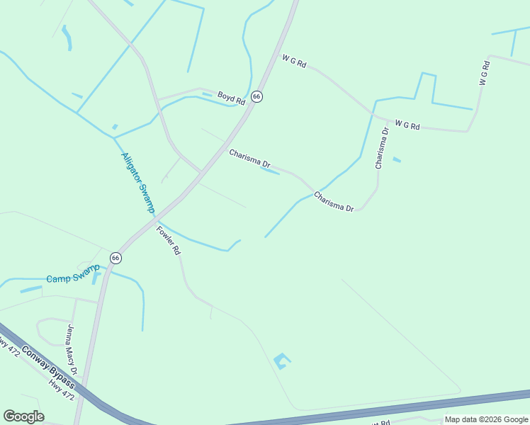 map of restaurants, bars, coffee shops, grocery stores, and more near 900 6th Avenue in Conway