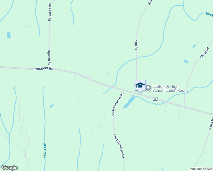 map of restaurants, bars, coffee shops, grocery stores, and more near 1110 Prospect Road in Nauvoo