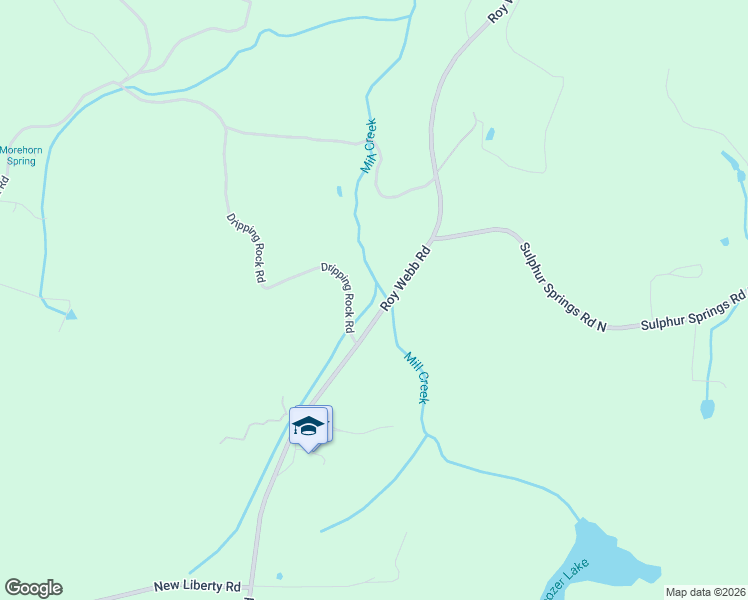 map of restaurants, bars, coffee shops, grocery stores, and more near 3075 Dripping Rock Road in Piedmont