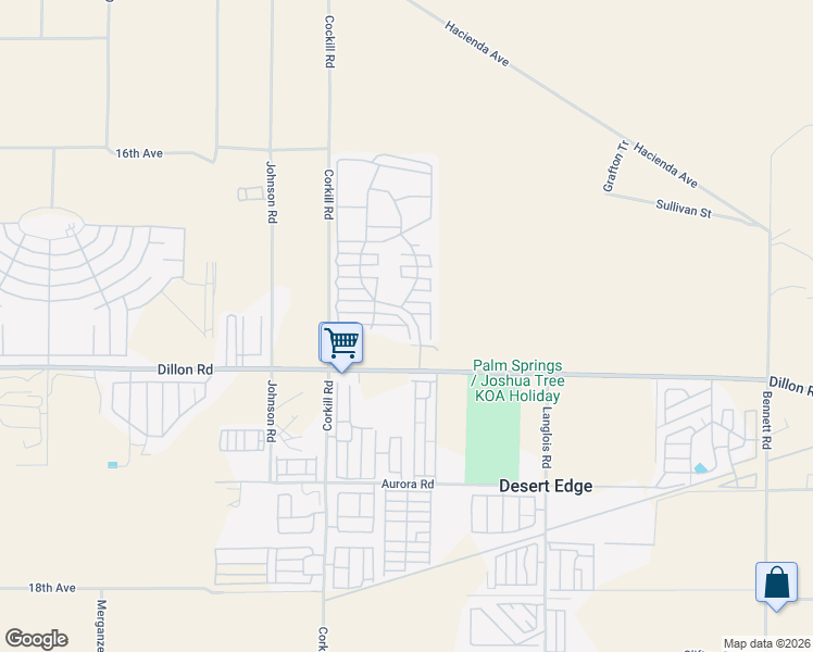 map of restaurants, bars, coffee shops, grocery stores, and more near Santa Rosa in Lake Elsinore