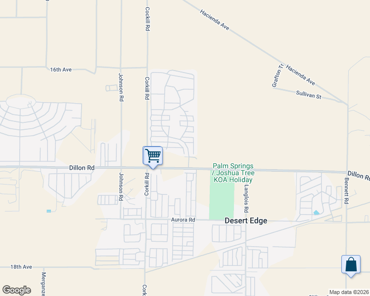 map of restaurants, bars, coffee shops, grocery stores, and more near Santa Rosa in Lake Elsinore