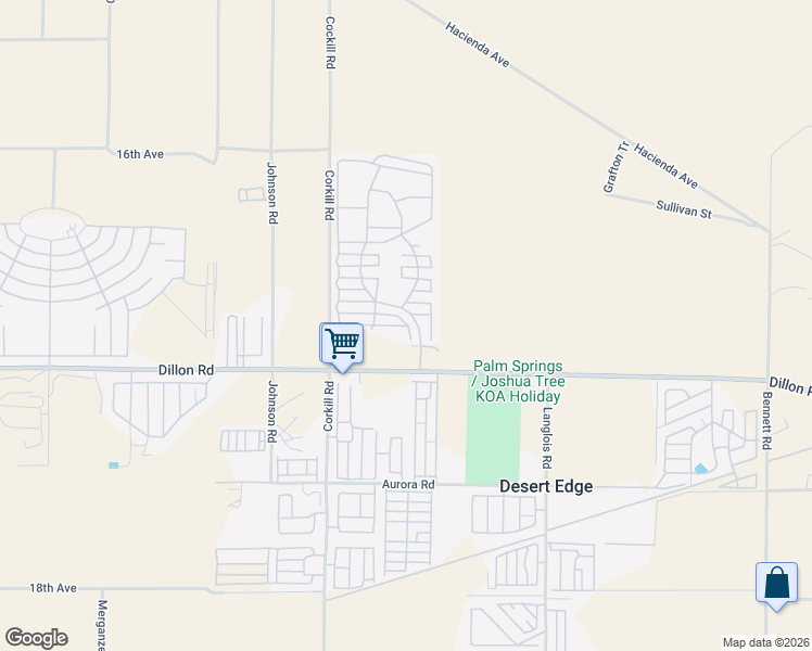 map of restaurants, bars, coffee shops, grocery stores, and more near Santa Rosa in Lake Elsinore