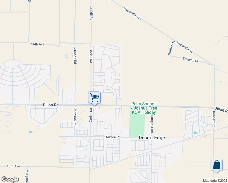 map of restaurants, bars, coffee shops, grocery stores, and more near Santa Rosa in Lake Elsinore