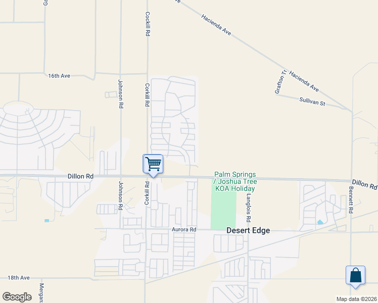 map of restaurants, bars, coffee shops, grocery stores, and more near Santa Rosa in Lake Elsinore