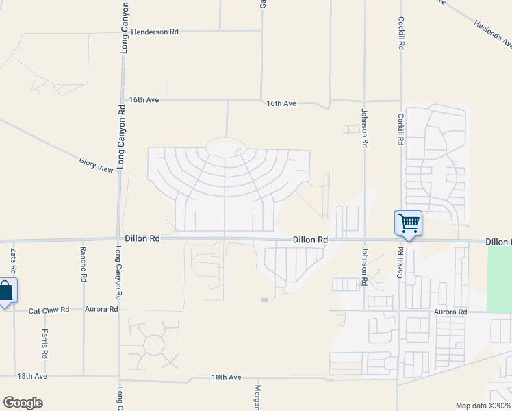 map of restaurants, bars, coffee shops, grocery stores, and more near 69491 Morningside Drive in Desert Hot Springs