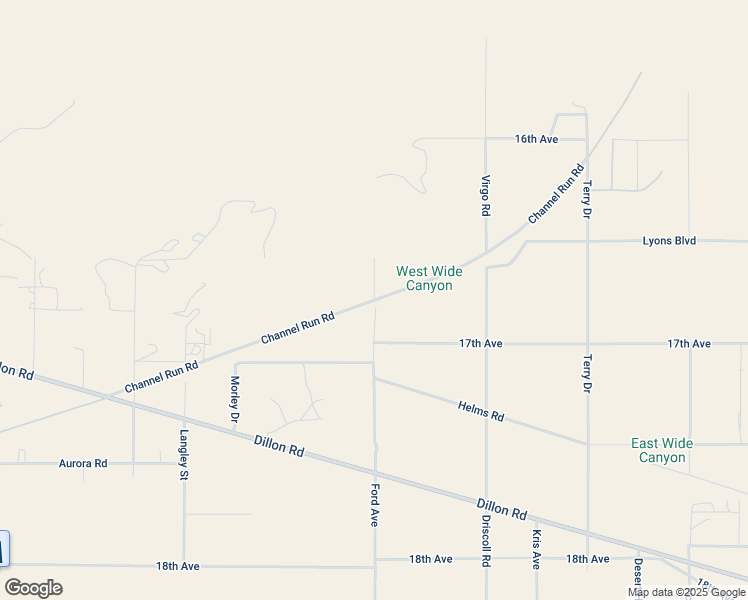 map of restaurants, bars, coffee shops, grocery stores, and more near Channel Run Road in Sky Valley