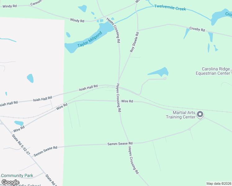 map of restaurants, bars, coffee shops, grocery stores, and more near 810 Hayes Crossing Road in Gilbert