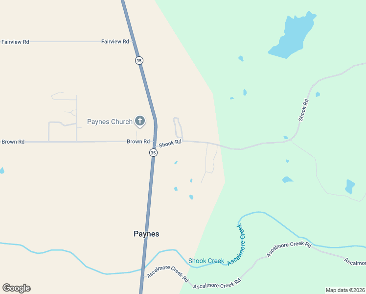 map of restaurants, bars, coffee shops, grocery stores, and more near 28 Shook Road in Cascilla