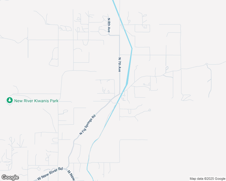 map of restaurants, bars, coffee shops, grocery stores, and more near 48618 North Fig Springs Road in New River