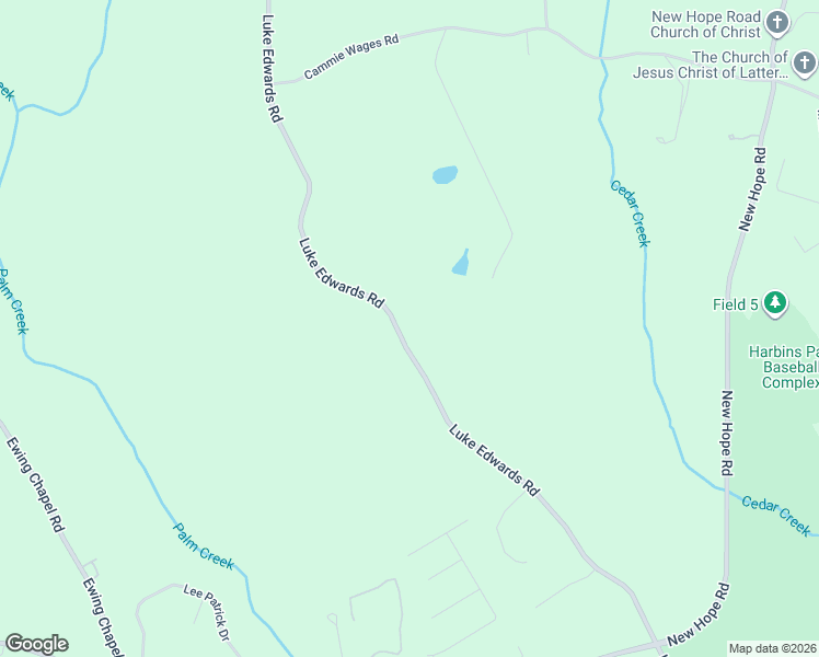 map of restaurants, bars, coffee shops, grocery stores, and more near 2366 Luke Edwards Road in Dacula