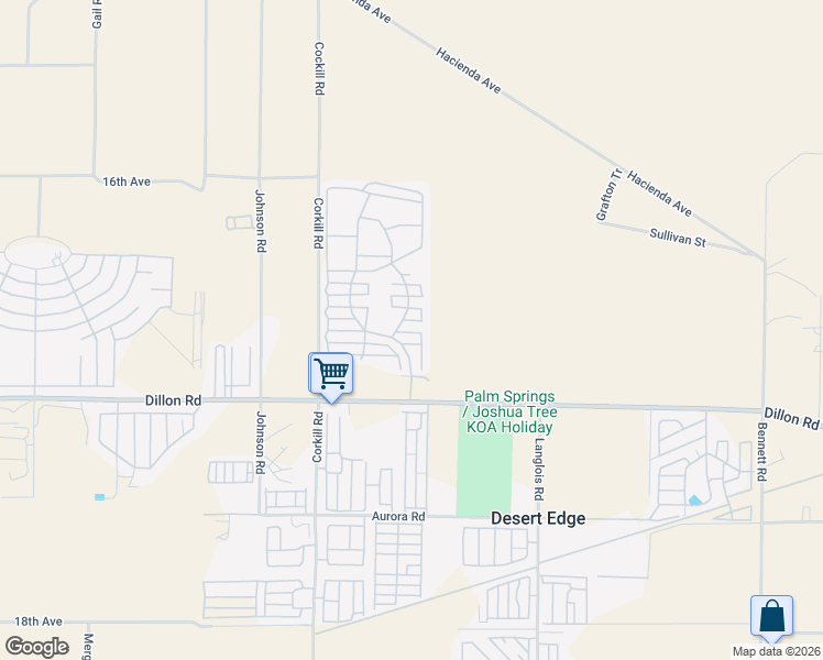 map of restaurants, bars, coffee shops, grocery stores, and more near Santa Rosa in Lake Elsinore