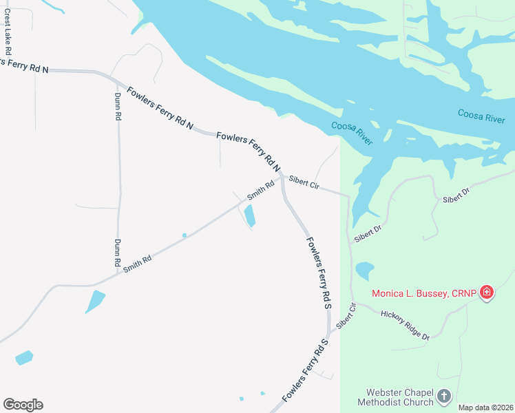 map of restaurants, bars, coffee shops, grocery stores, and more near 4653 Smith Road in Southside