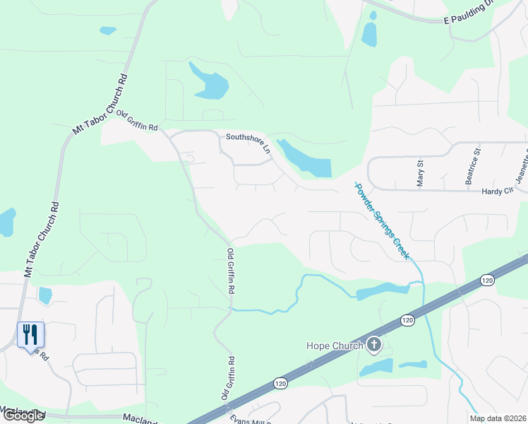 map of restaurants, bars, coffee shops, grocery stores, and more near 159 Stone Lake Drive in Dallas