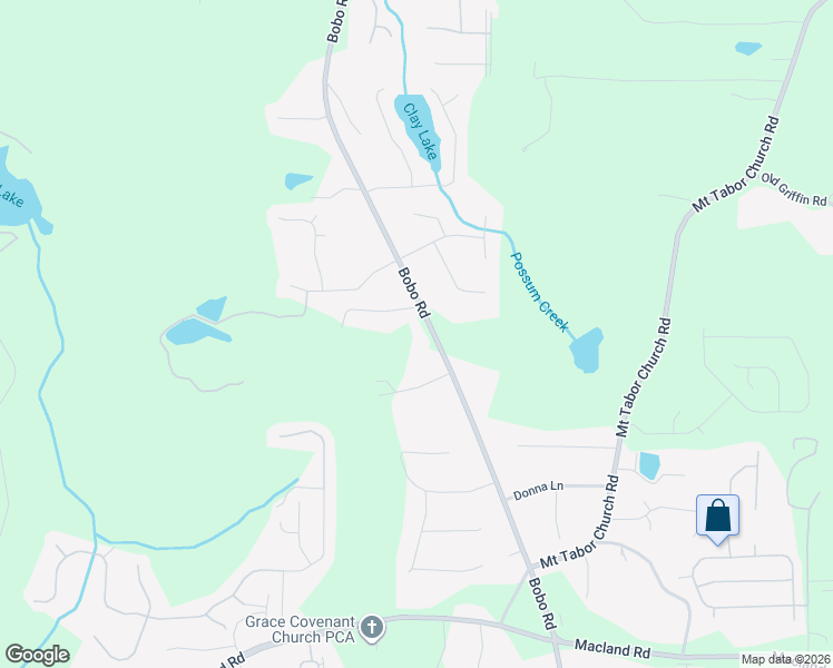 map of restaurants, bars, coffee shops, grocery stores, and more near 2088 Bobo Road in Dallas