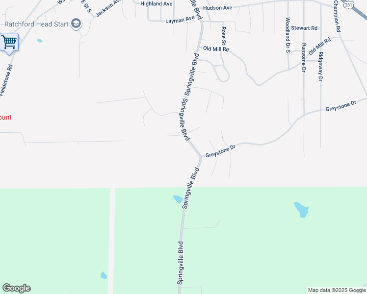 map of restaurants, bars, coffee shops, grocery stores, and more near 1598 Springville Boulevard in Oneonta