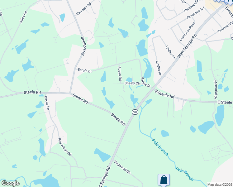 map of restaurants, bars, coffee shops, grocery stores, and more near 2152 Crip Hill Road in West Columbia